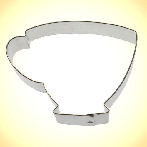 Tea Cup & Saucer Cookie Cutter - Click Image to Close